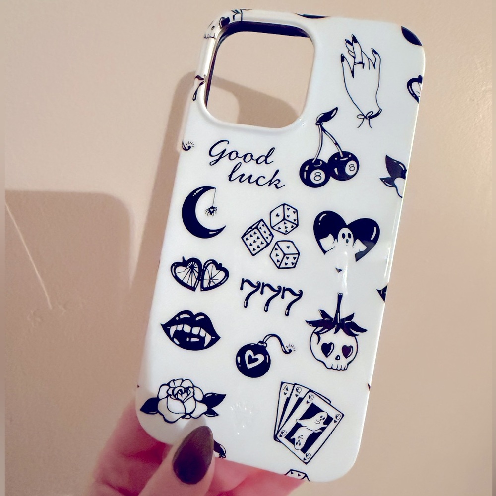 iPhone 13 Pro Max MagSafe Celvet Caviar Good Luck phone case